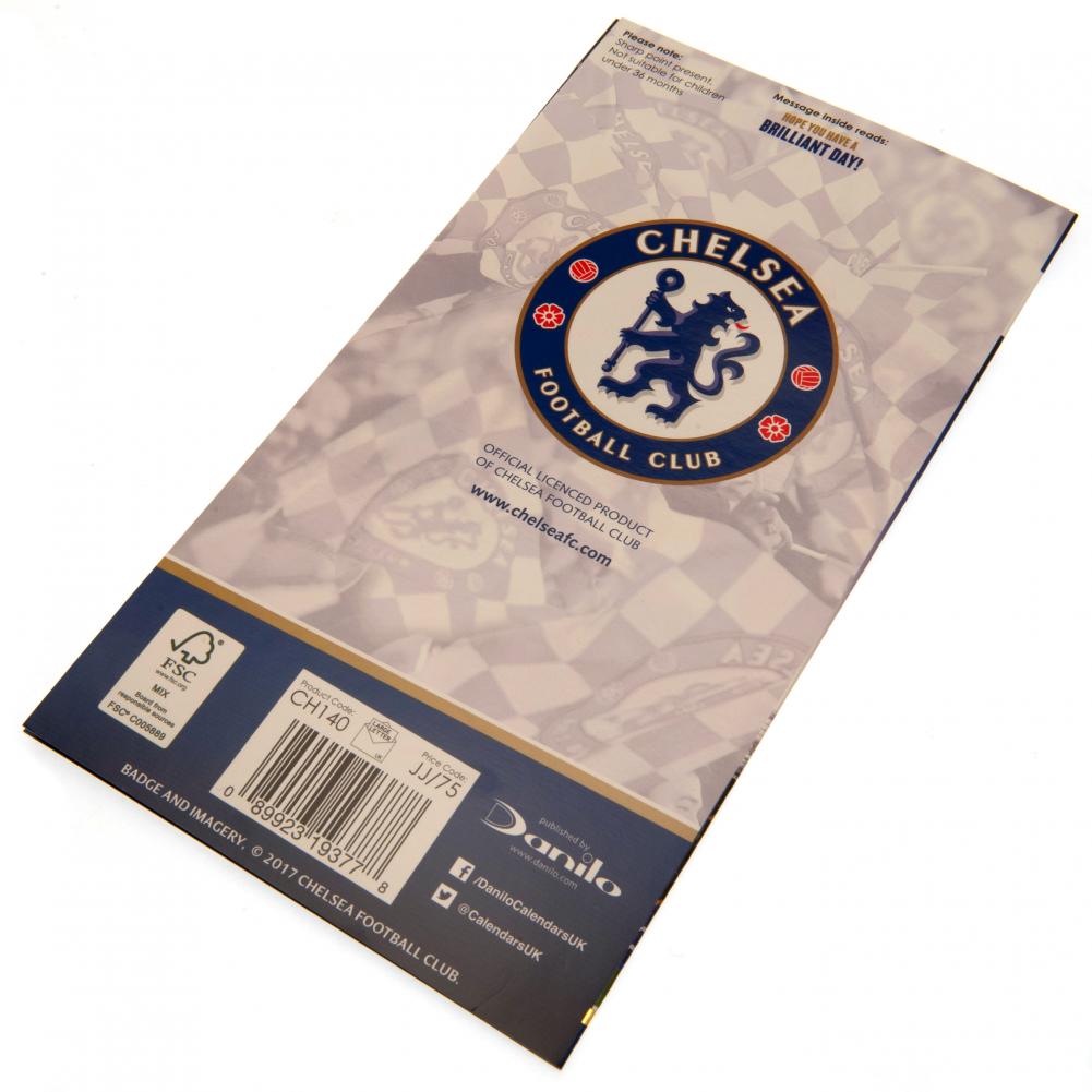 Chelsea FC Birthday Card Brother