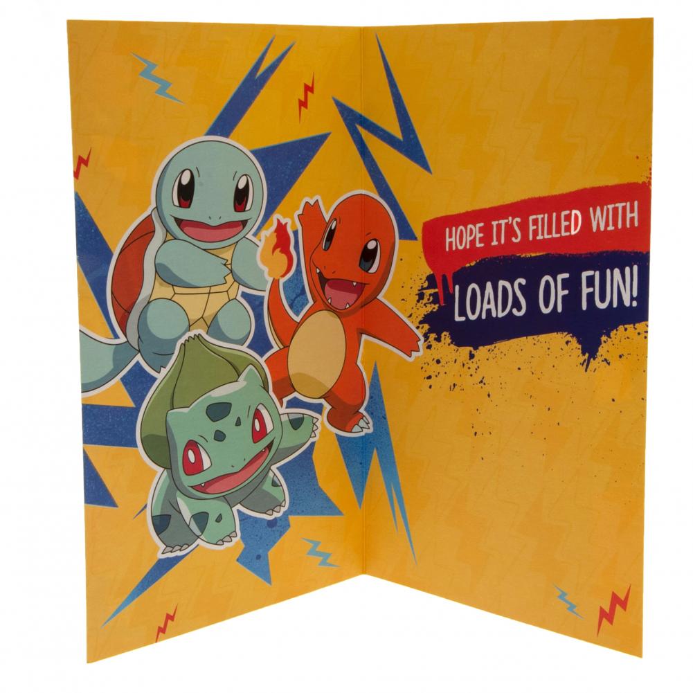 Pokemon Birthday Card Brother