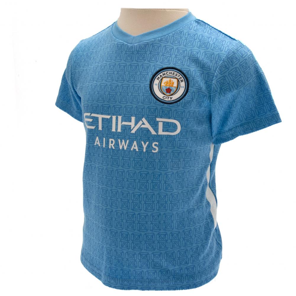 Manchester City FC Shirt & Short Set 3-6 Mths SQ