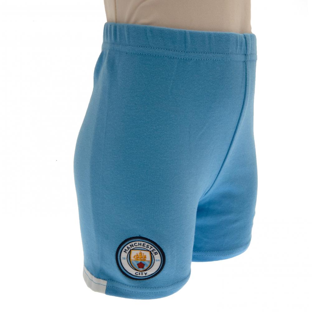 Manchester City FC Shirt & Short Set 3-6 Mths SQ