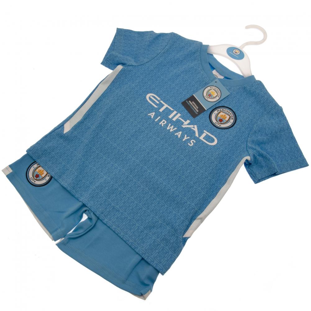 Manchester City FC Shirt & Short Set 3-6 Mths SQ