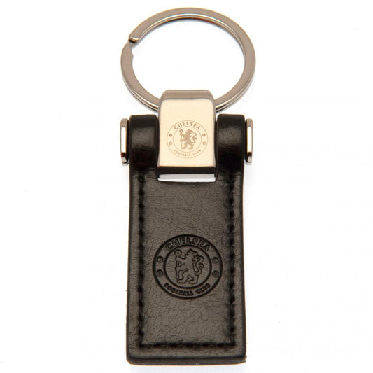 Chelsea FC Leather Key Fob