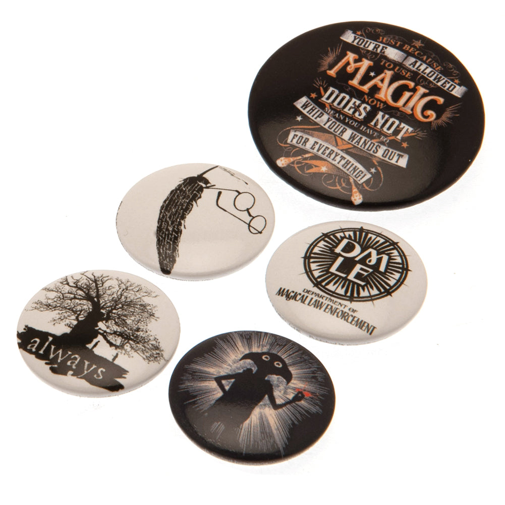 Harry Potter Button Badge Set Magic