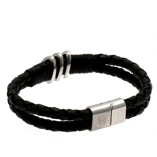 Celtic FC Leather Bracelet