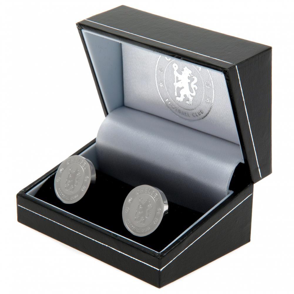 Chelsea FC Stainless Steel Formed Cufflinks