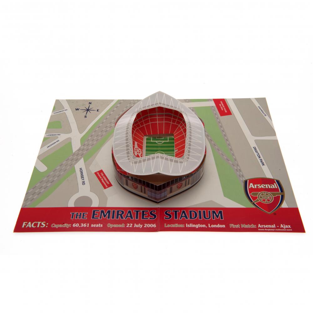 Arsenal FC Pop-Up Birthday Card