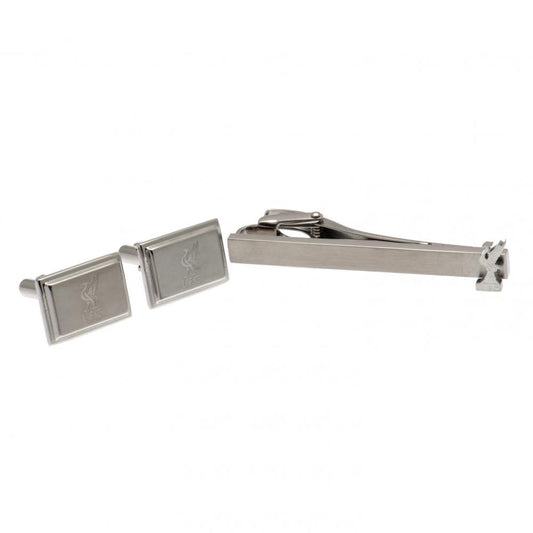 Liverpool FC Tie Slide & Cufflink Set