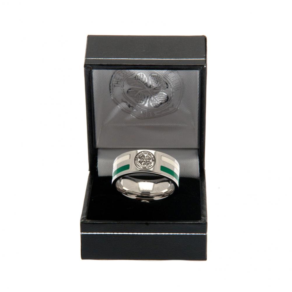 Celtic FC Colour Stripe Ring Medium