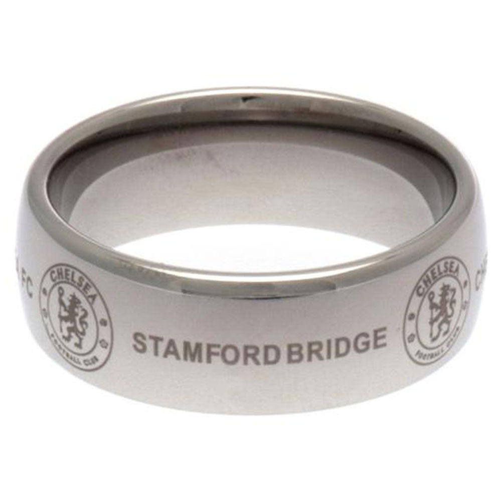 Chelsea FC Super Titanium Ring Small