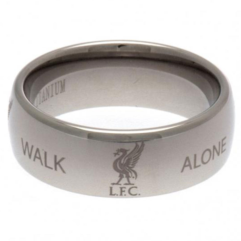 Liverpool FC Super Titanium Ring Large