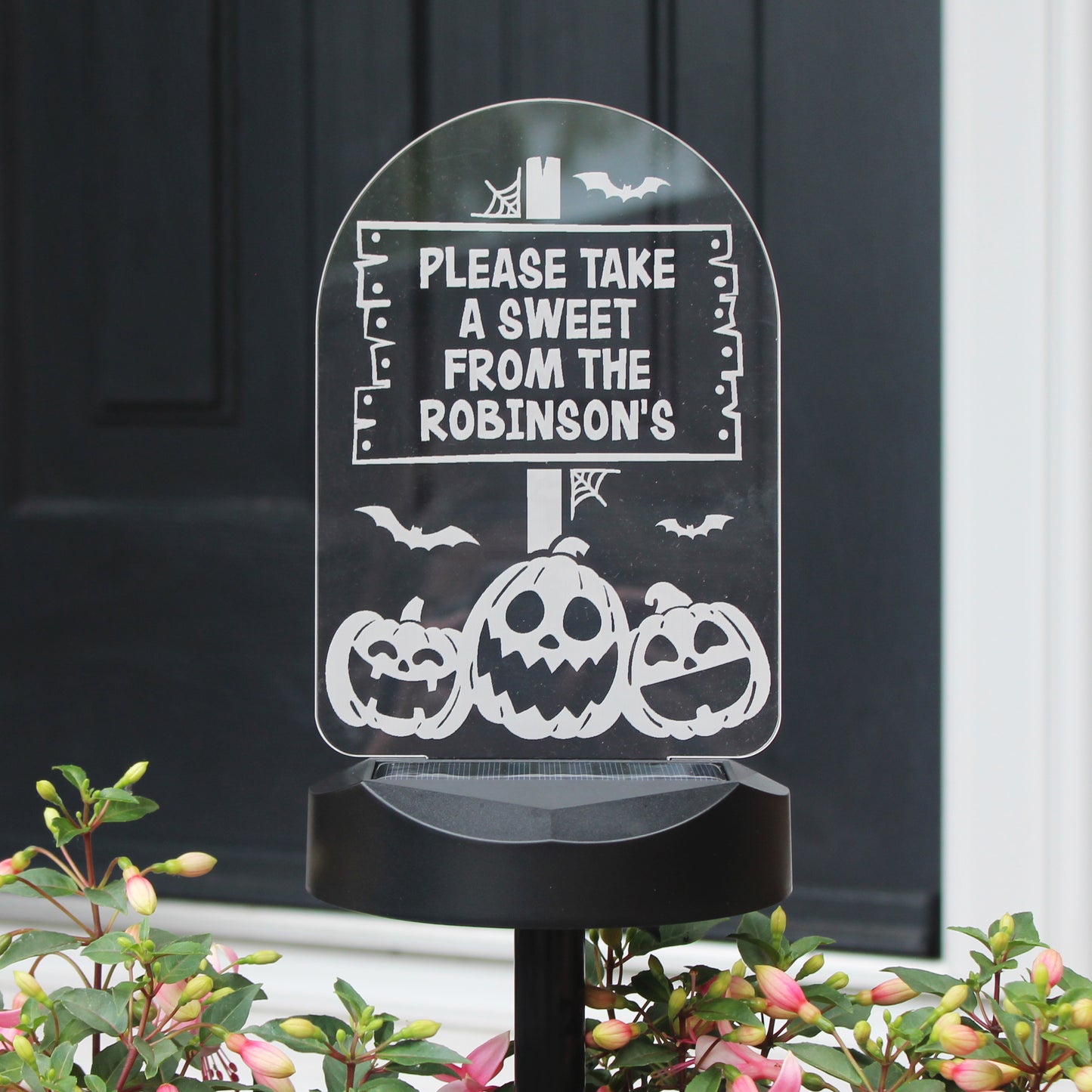 Pumpkin Patch Halloween Solar Light