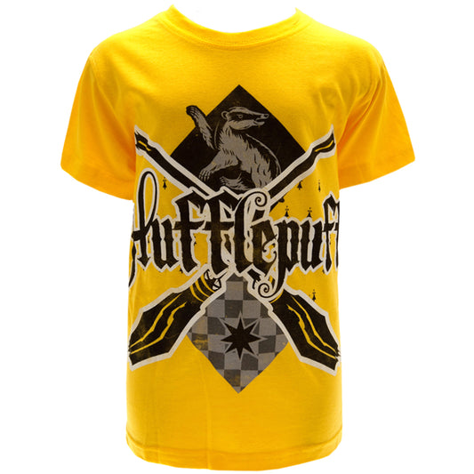 Harry Potter Hufflepuff T Shirt Junior 11-12 Yrs