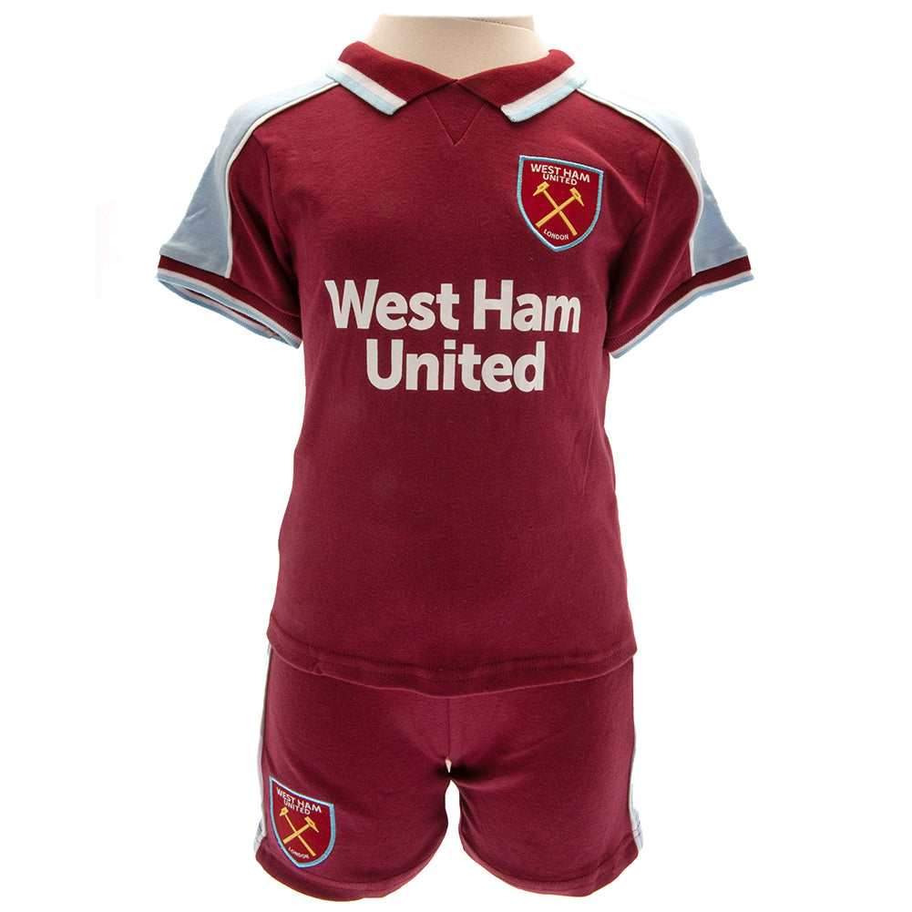 West Ham United FC Shirt & Short Set 6-9 Mths CS