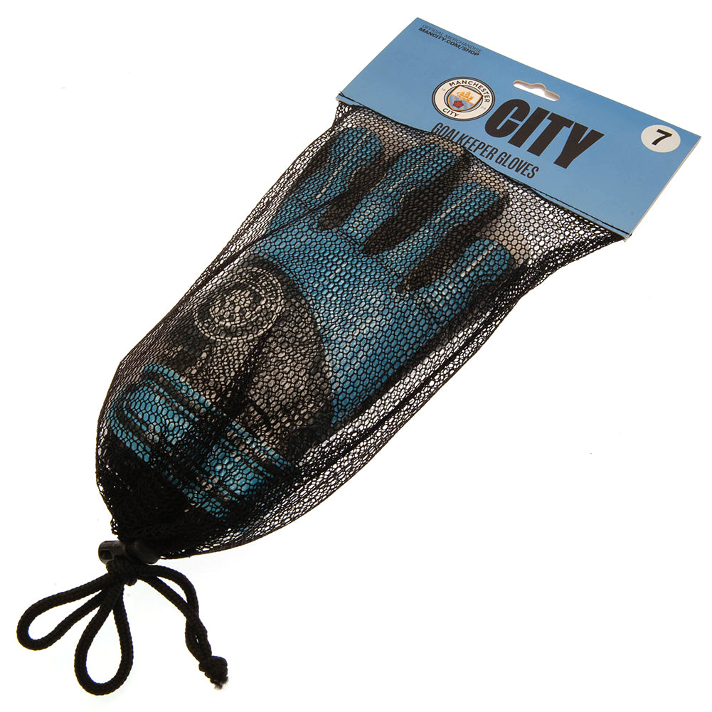 Manchester City FC Goalkeeper Gloves Yths DT