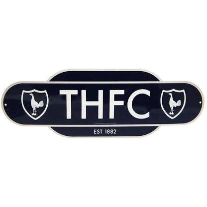 Tottenham Hotspur FC Colour Retro Sign