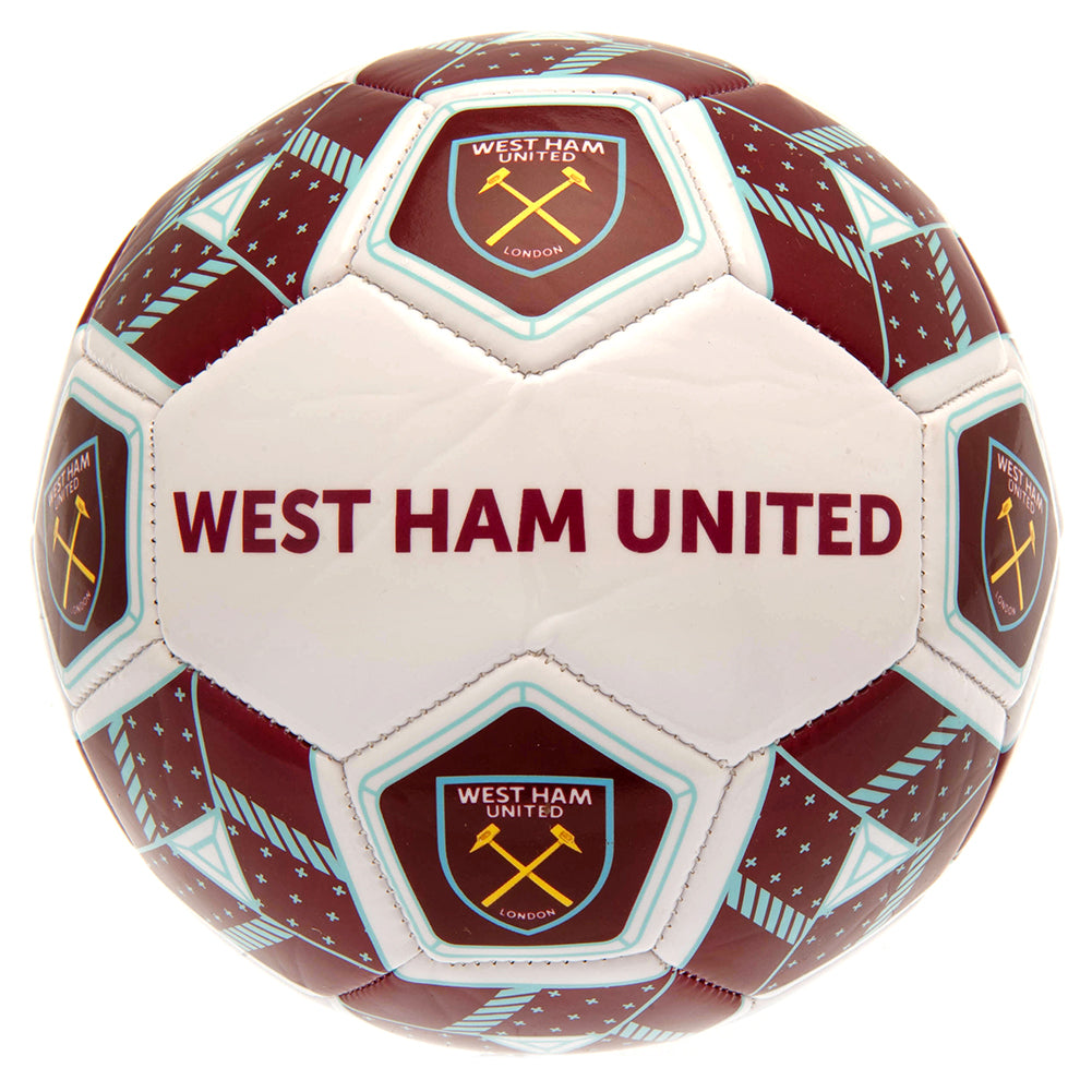 West Ham United FC Football Size 3 HX