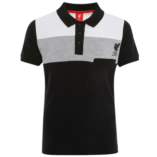 Liverpool FC Colour Block Polo Junior 5-6 Yrs