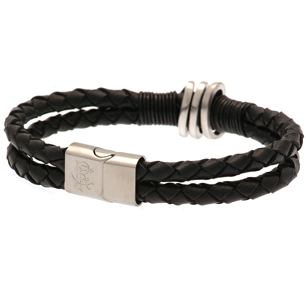 Rangers FC Leather Bracelet