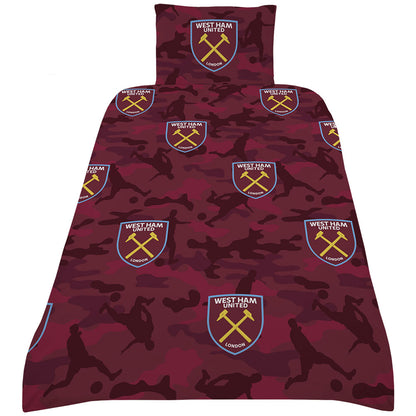 West Ham United FC Single Duvet Set PC