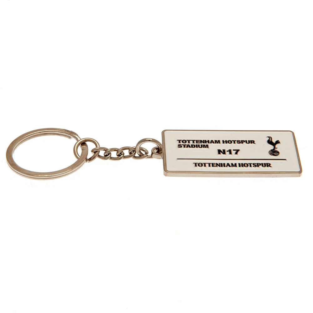 Tottenham Hotspur FC Embossed Street Sign Keyring