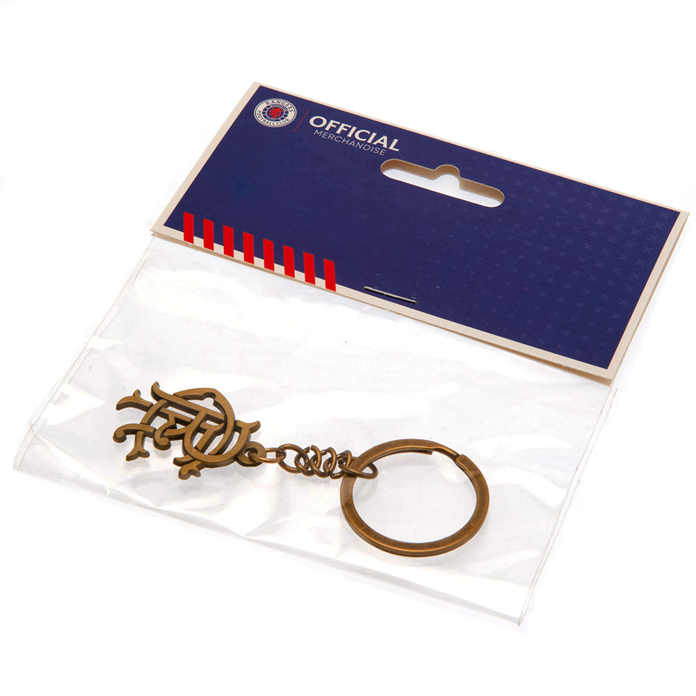 Rangers FC Keyring Scroll Crest AG