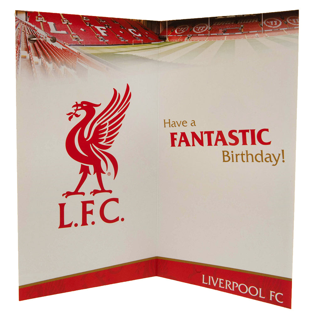 Liverpool FC Birthday Card Boy