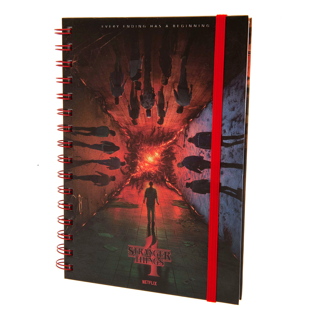 Stranger Things 4 Notebook