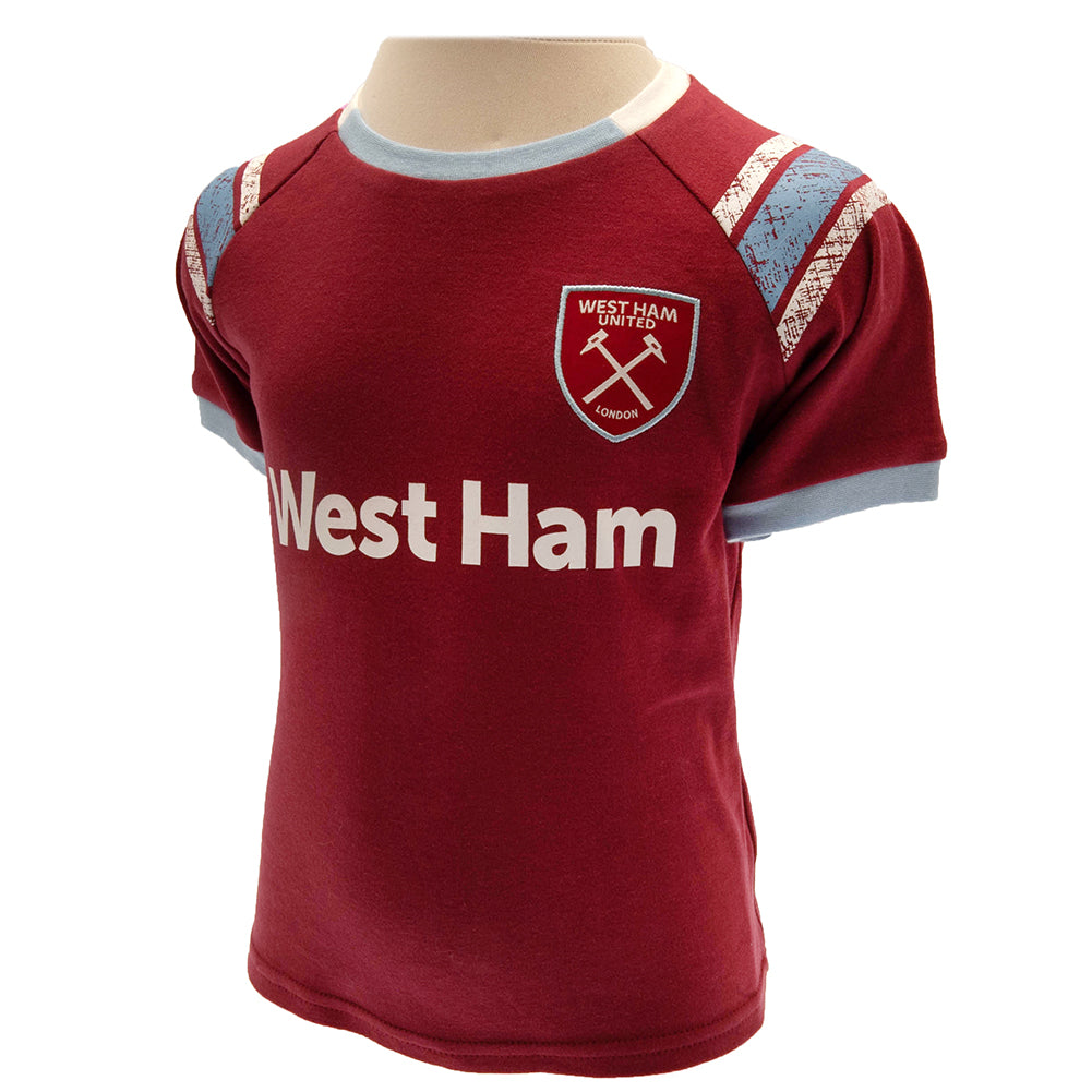 West Ham United FC Shirt & Short Set 12-18 Mths ST