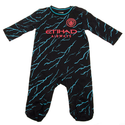 Manchester City FC Sleepsuit 0/3 mths LT