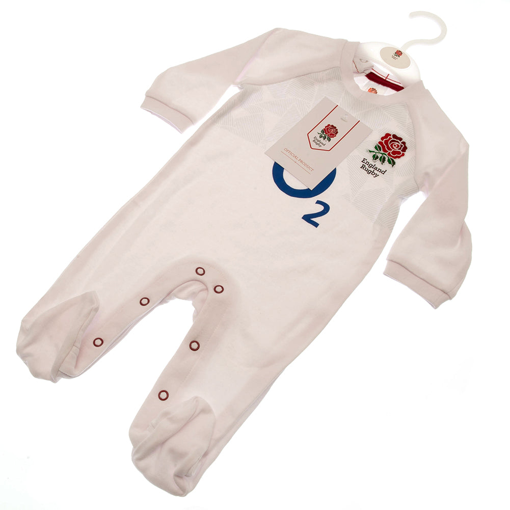 England rugby hot sale baby sleepsuit