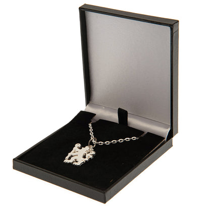 Chelsea FC Silver Plated Boxed Pendant LN