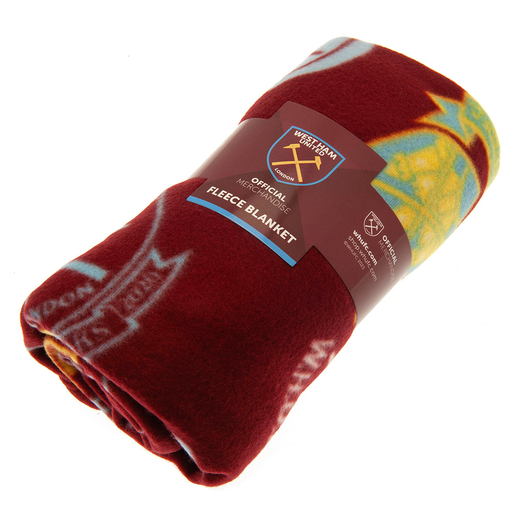 West Ham United FC Fleece Blanket HC