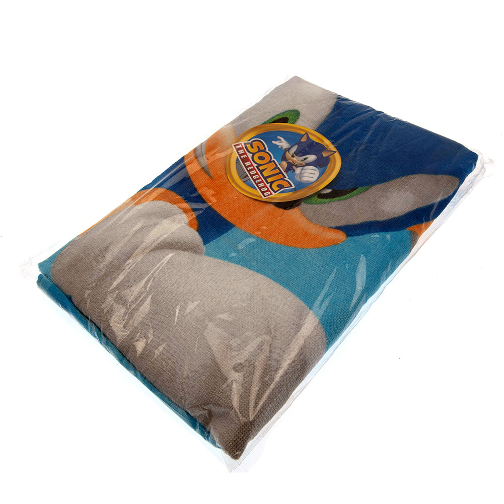 Sonic The Hedgehog Towel Sweetlea Gifts Ltd