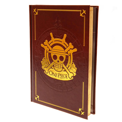 One Piece Premium Notebook Gold Skull