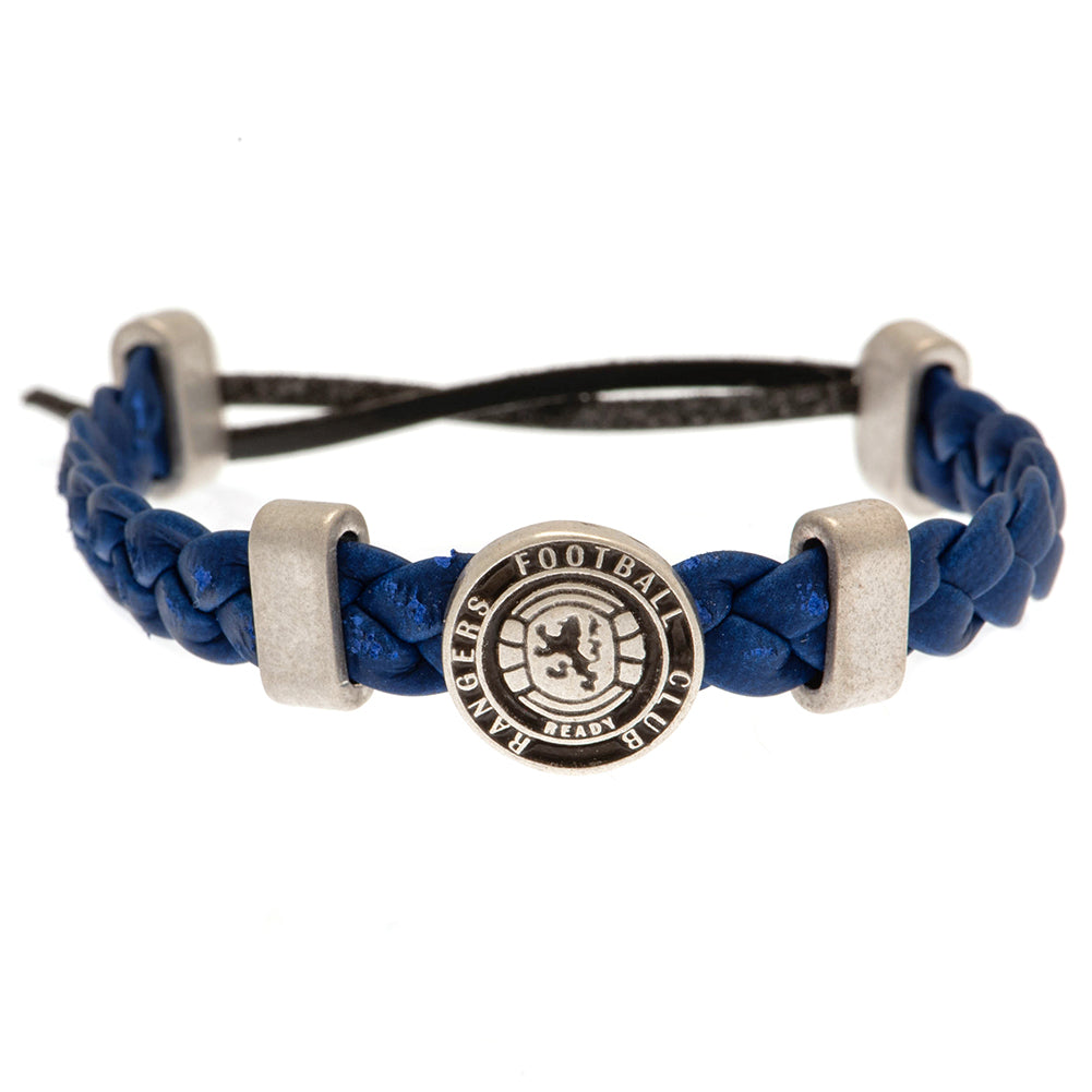 Rangers FC PU Slider Bracelet